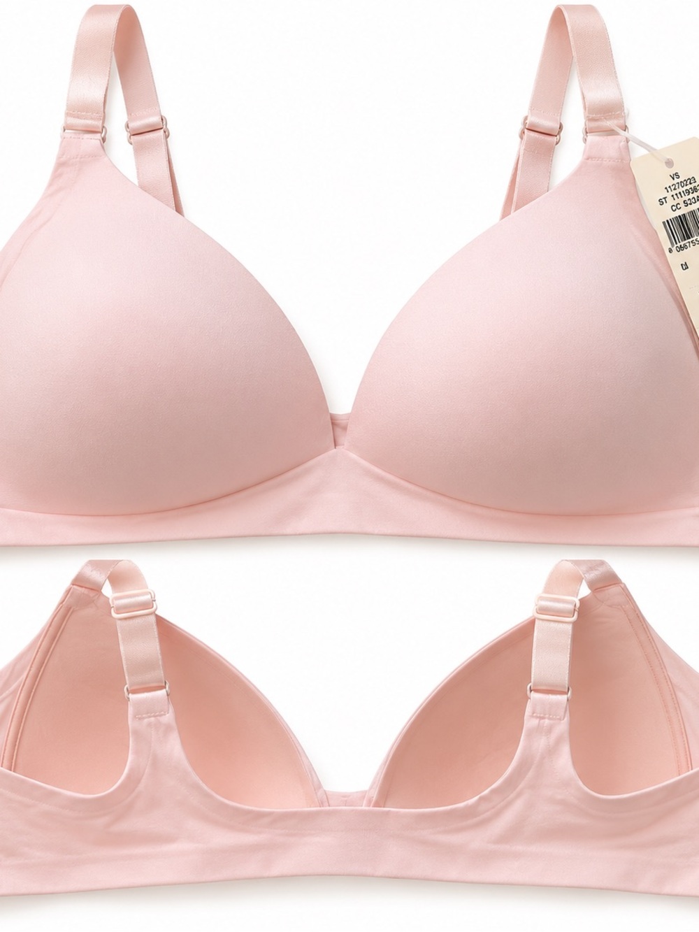 aerie Light Pink Seamless T-Shirt Bra 36C NWT